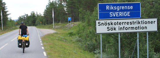 Radreise durch Skandinavien